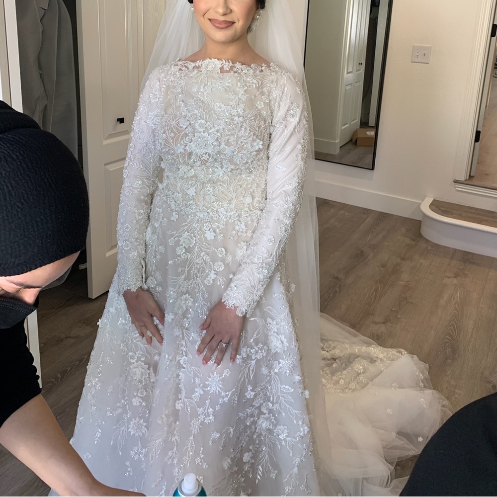 Calla blanche Heidi wedding dress - Picture 3 of 10